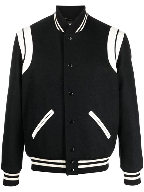 ysl jacket for men|farfetch YSL teddy jacket.